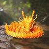 3Dprinting Resin Dragon Statue Moveable Body Joints Noctilucent Lucky Dragon Desktop Office Ornament Crafts Home Decoration Gift