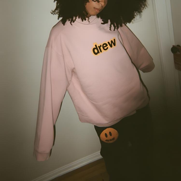 Drew House Secret Crewneck Sweatshirt 'Pink' Men's DR-SS21-64
