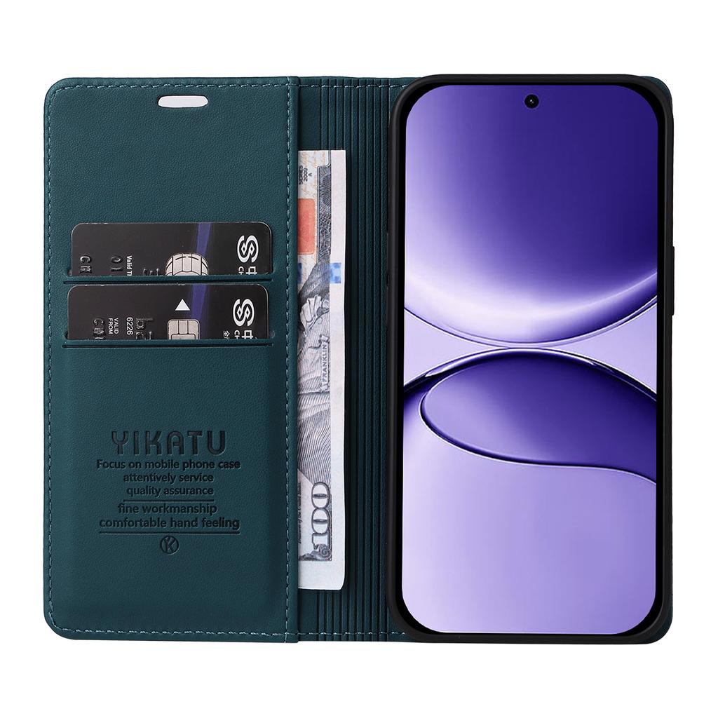 For Xiaomi Poco F7 5G/Redmi Turbo 4 Pro 5G Phone Cases YIKATU Magnetic Closure PU Leather Mobile Cover