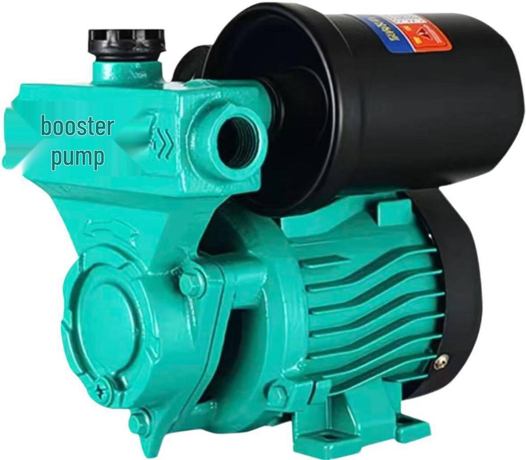 GA101 120W Fully Automatic Self-Priming Booster Pump for Hot/Cold Water, Universal Tap Water Pressurizer, 4-Point Water Drawing Pump