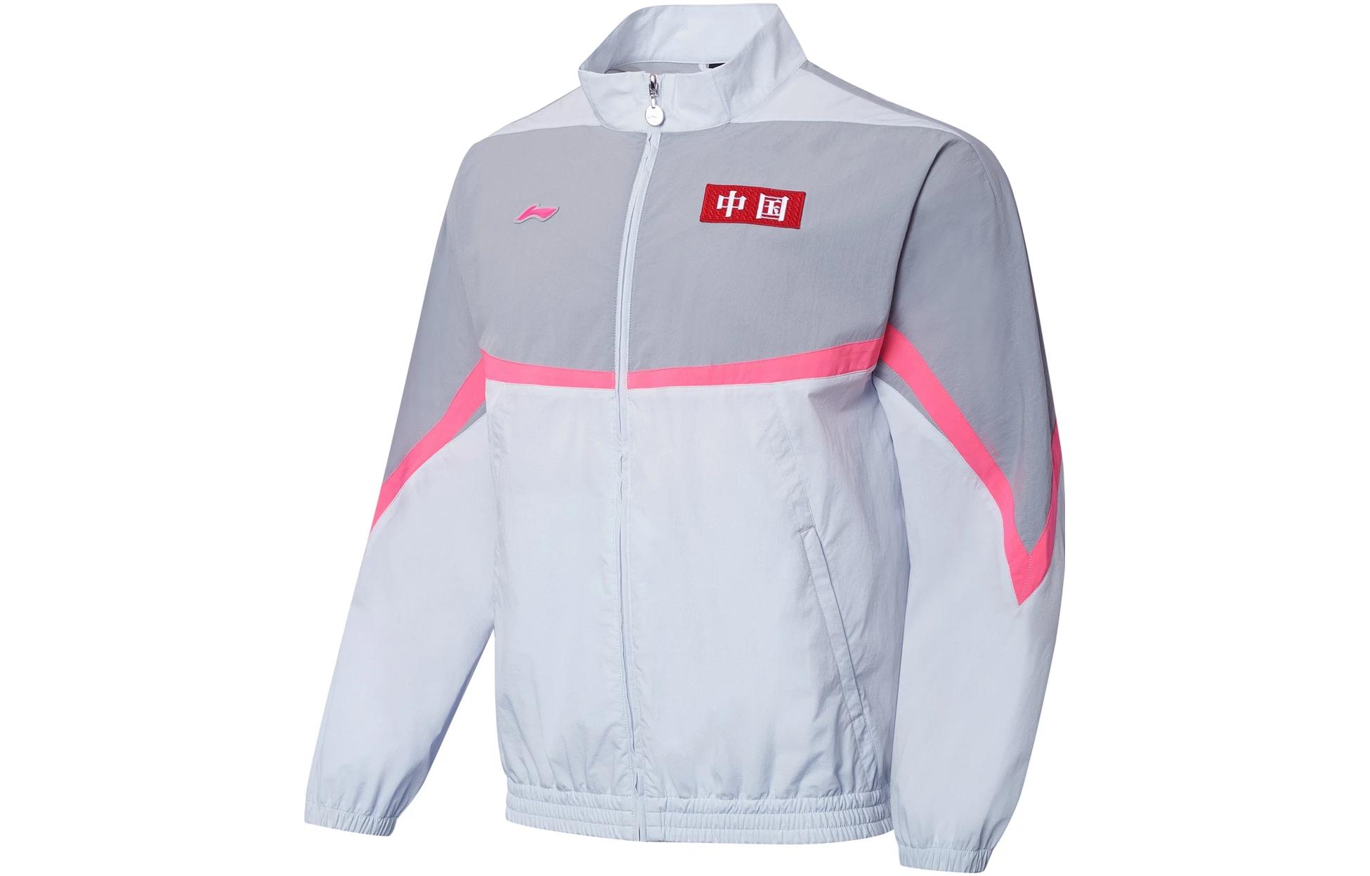 Li Ning Jackets & Coats Unisex Light Frost Blue AJDT077-2 L