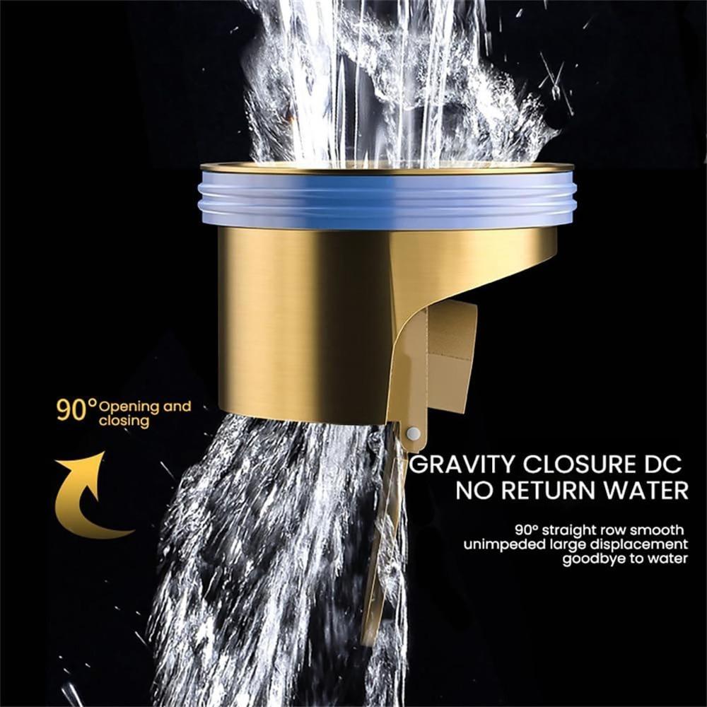 2 Pack Rapid Drainage Floor Drain Sewer Core Anti Slip Design Floor Strainer Sewer Core Basement