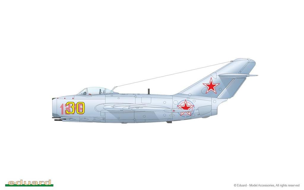 Eduard Profipack Plastic Model EDU7059 1/72 MiG-15bis