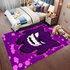 Pokemon Full Character Horror Gengar Pattern Carpets Bedroom Play Mat Rug Bedroom Carpet Livingroom Crawl Mat Christmas Gift Rug
