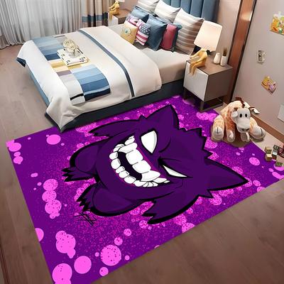 Pokemon Volledig Karakters Griezelige Gengar Patroon Tapijten Slaapkamer Speelmat Kleed Slaapkamer Tapijt Woonkamer Kruipmat Kerstcadeau Tapijt