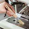 Coffee Bar Brush - Bristle Brush for Grinder Crevice Dust/Coffee Grounds Cleaning, Dust Remover for Baristas/Coffee Shops/Home Use KFS-QJ06