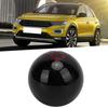 M12x1.25 Gear Shift Knob Head 5Speed WearResistant with 3 Adapter Universal Automobile Accessory(Black )
