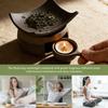 Ceramic Tea Stove Warmer Set Aromatherapy Burner Handmade Ceramic Candle Wax Melt Warmer Tea Ceremony Accessories