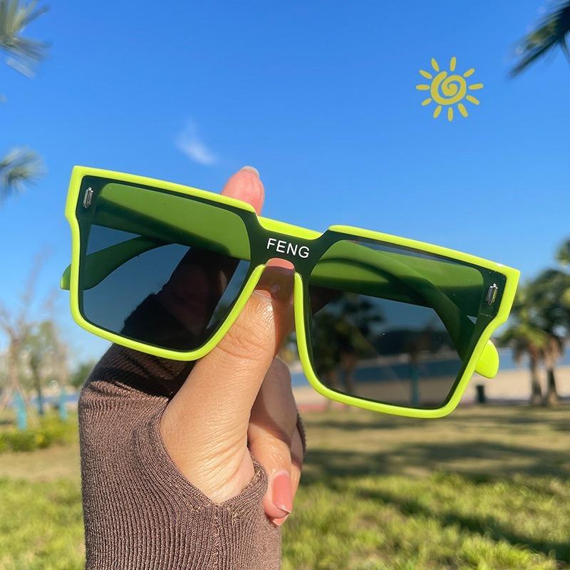 Fashion Kids Sunglasses Childrens Sunglasses Boys Girls UV Protection Korean Cute Baby Sunglasses Birthday Gift Party Glasses