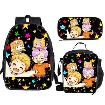 Backpack, Various Styles, Cartoon Heat Transfer, Digital Printing, Backpack, Large-Capacity Student Schoolbag