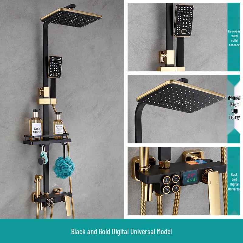 Digital Display Shower System