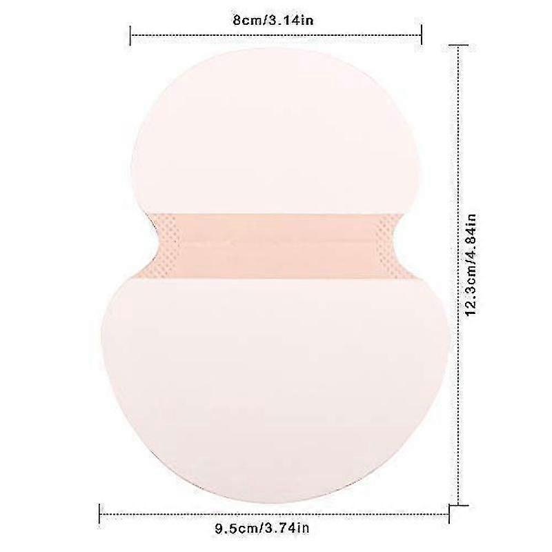 Salviettine Assorbi Sudore Ascelle - 100 Pezzi Salviettine Usa e Getta per Ascelle Uomo