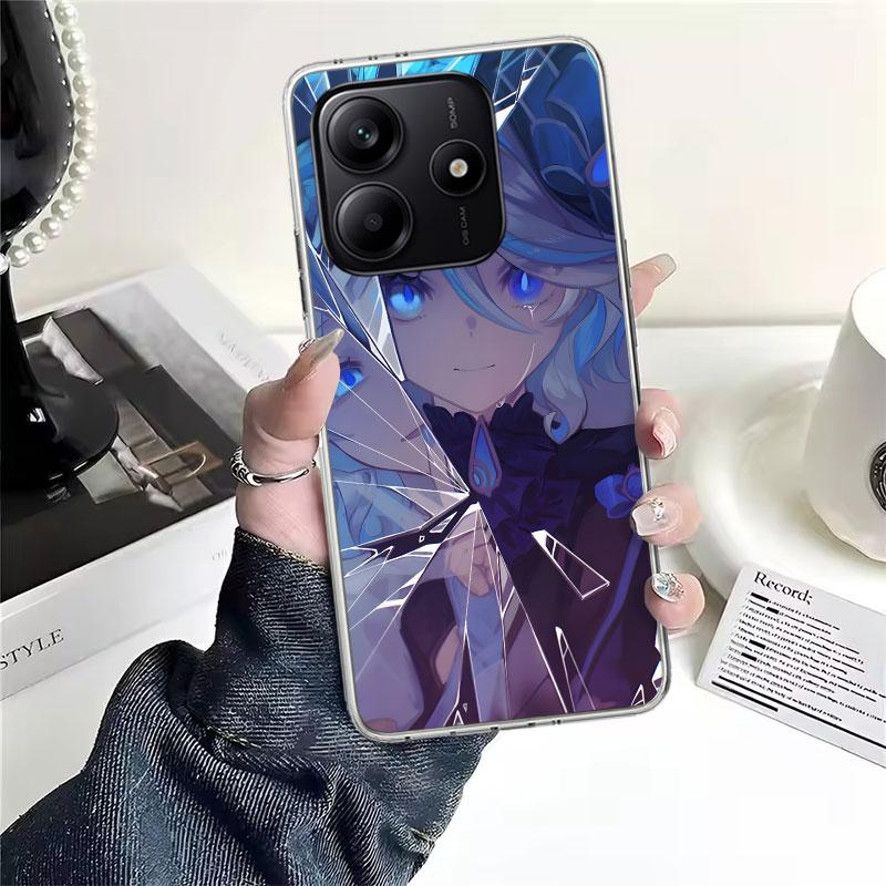 

Genshin Impact Furina Soft Phone Case For Xiaomi Redmi Note 15 14 14S 13 12 Pro Plus 12S 11 11S 11E 10 10S 11T 5G Fundas Coque R Redmi Note 13 5G