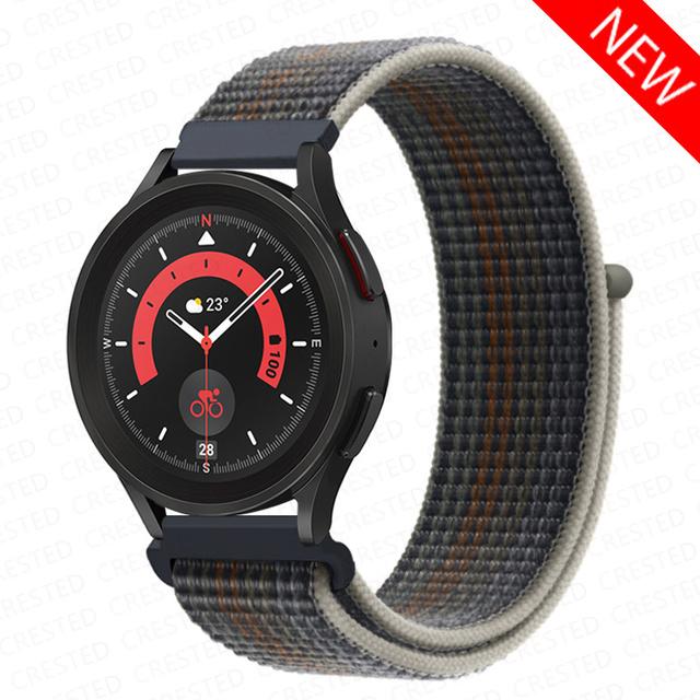 Nylon Loop Band For Samsung Galaxy Watch 7/4/6/Classic/5/pro/active 2/Gear S3 Bracelet Huawei Watch GT 2 4 3 Pro 20mm/22mm Strap