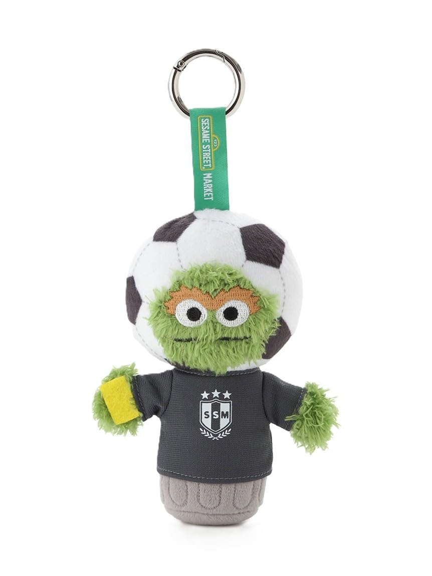 Street Soccer Plush Charm SSMULG263019 Unisex GRN F [Sesame Market] зелёный