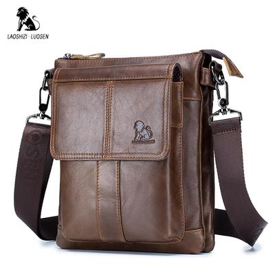 Causal Men's Genuine Leather Shouder Bag Business Bags High Quality Messenger Bag For Man Fashion Crossbody Bags Male