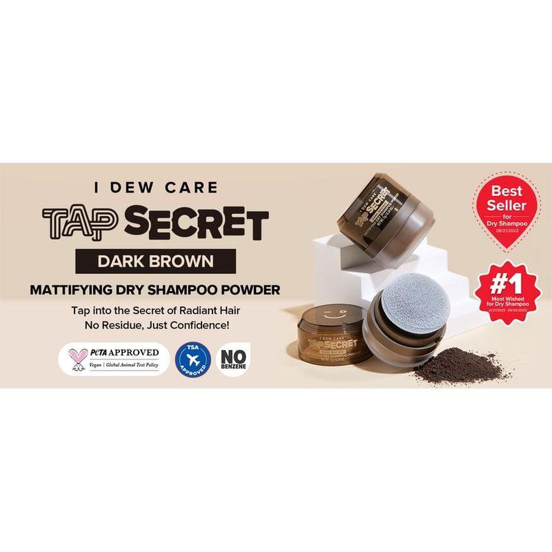 I DEW CARE - Tap Secret Mattifying Dry Shampoo Powder - 5 Colors