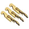 1/3Pcs Professional Waiters Corkscrew Stainless Steel Wine Key with Ergonomic Wood Grip Beer Bottle Opener and Foil Cutter
