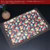 Tatsucraft Yuzen Washi Paper Tray, Large, 39cm, with Cherry Blossom and Peony Design, Dishwasher Safe, Stylish Plastic Tray, Deep, Square,