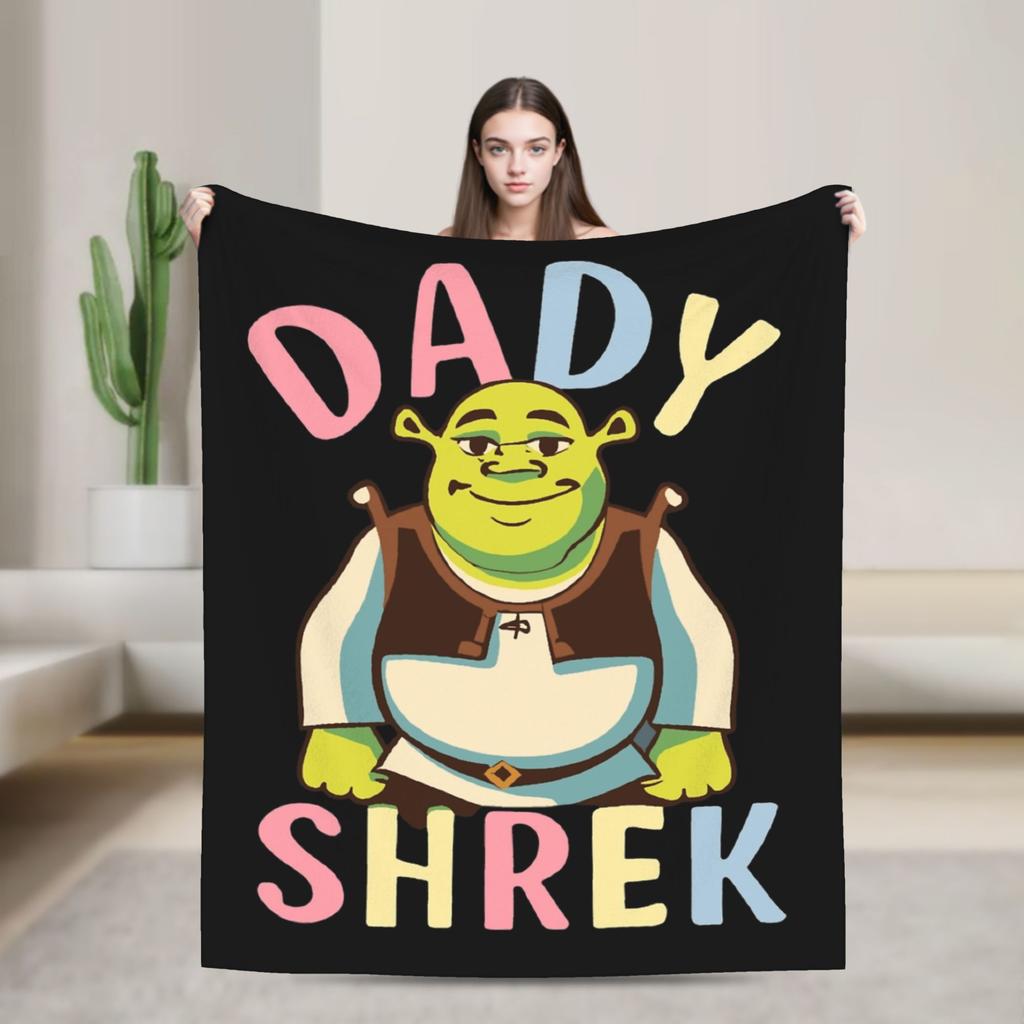 Father Farquaad Shreks Blankets Coral Fleece Plush Autumn Multifunction Soft Throw Blanket for Home Couch Plush Thin Quilt