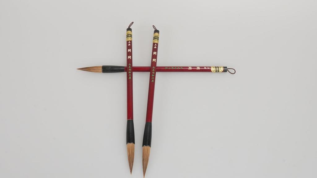 Yamamoto Bamboo Crafts Kalligrafiepinsel für Haohanshi Kaima Daruma Griff, 3er-Set (YAMAMOTOTAKIZAYIKUYA) Papier,