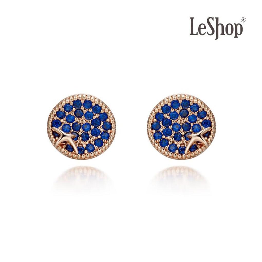 

[LsSHOP] 14K Midnight Star Earrings (Gold Plated)_LJ5207BRE