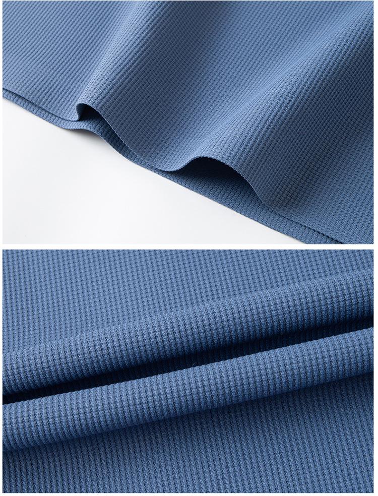 Men's 2026 Summer Ice Silk Elastic Polo Shirt: Seamless Short Sleeve Business Casual Lapel T-shirt