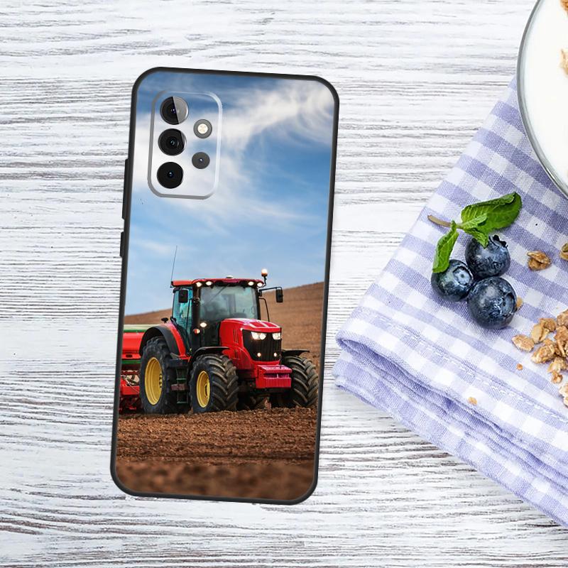 Landbouwvoertuig Tractor Hoesje Voor Samsung Galaxy A13 A23 A33 A53 A52 A32 A12 A56 A36 A16 A54 A34 A14 A15 A35 A55 A17
