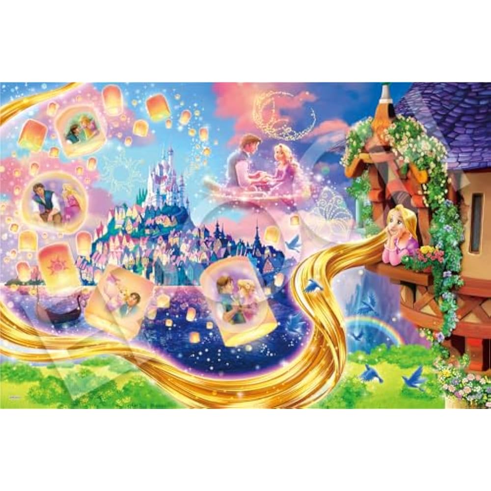 Epoch 1000 Piece Jigsaw Puzzle Disney Rapunzel -Waiting for the Lights- (Rapunzel -Waiting for th...