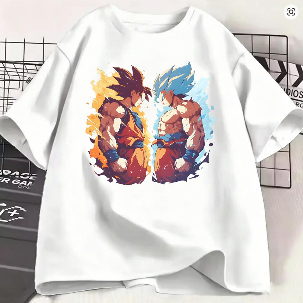 Unisexs Tshirt Dragonballs Vintage 100 Cotton Tee Shirt Short Sleeve T Shirt Crew Neck Clothing Birthday Gift