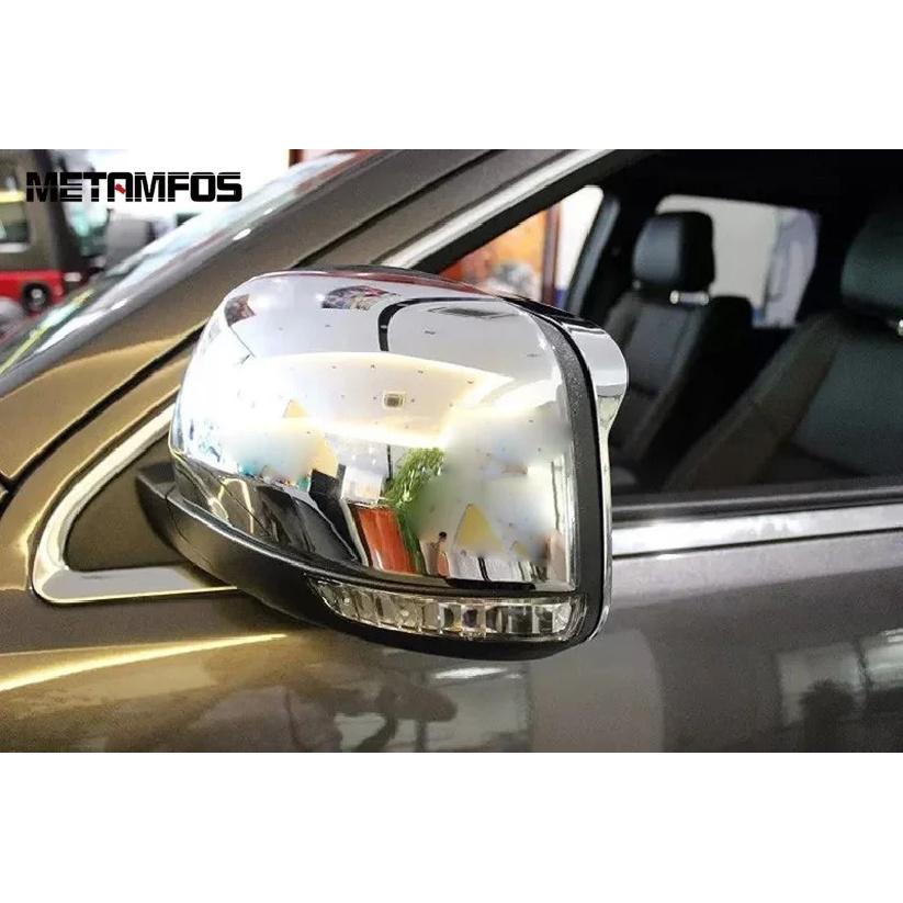For Jeep Grand Cherokee 2014- Chrome Rear View Side View Mirror Cover Trim Protector Exterior Accessories Car Styling
