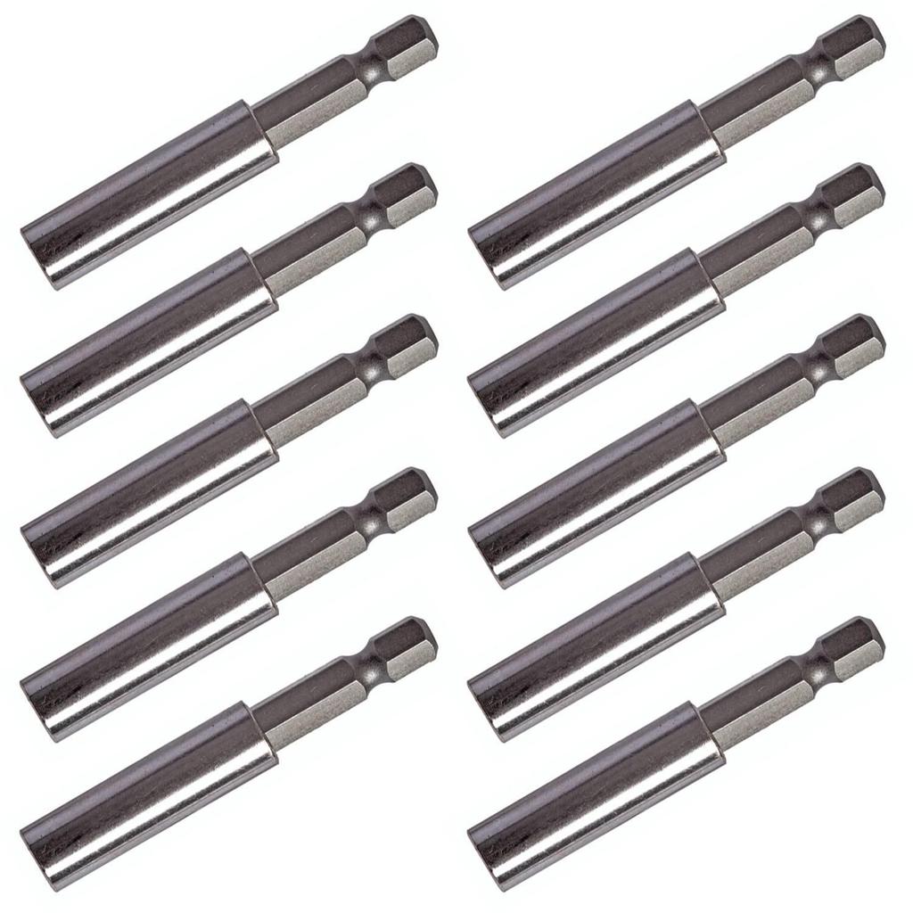 Electric Drill Magnetic Hexagonal Extension Rod 6.35mm 1/4 Self-Locking Connector