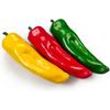 Lorigun 12Pcs Artificial Chili Fake Pepper Colorful Chili for Decoration Faux Vegetables Photo Props Home Kitchen Decoration Children Teaching