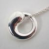 [Used] TIFFANY/Tiffany 925 Eternal Circle Pendant/Necklace/j11-5