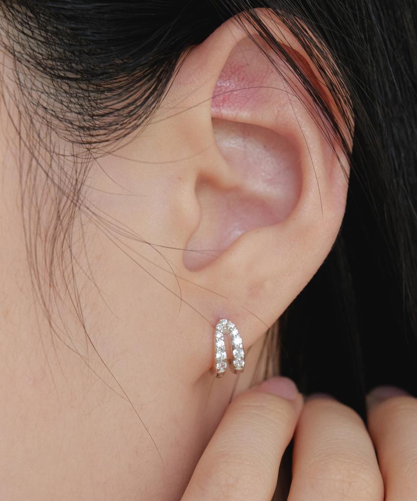 Byweekend Name Cubic Earring