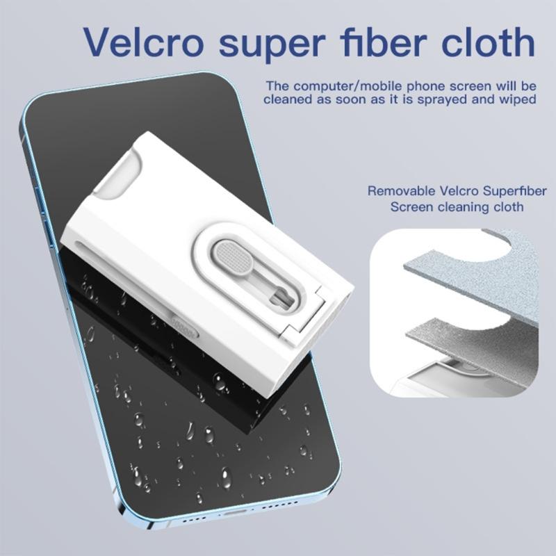 Electronics Cleaning Set 8 In 1 For Laptops Keyboards Phones Screen Wipe Earphones Nib Cleaning Multiple Purpose Cleaner