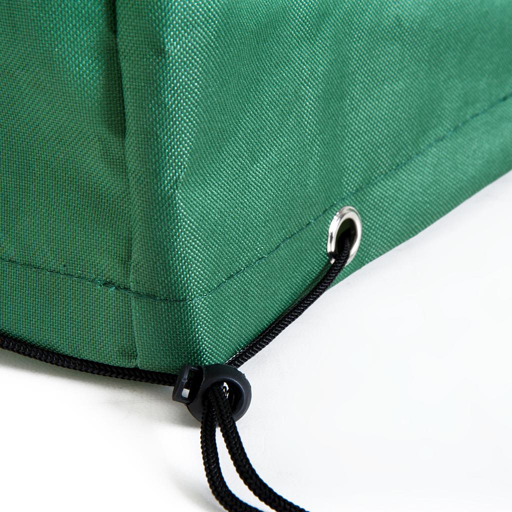 Protective Cover Covering Cover Hood for Garden Furniture 600D Oxford Green 135 x 135 x 75 cm