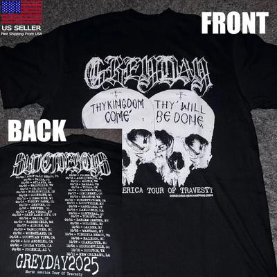 New  G59 Greyday 2025 North America Tour of Travesty  Gildan Unisex T-Shirt