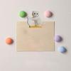 Mini Vase Acrylic Cat Whiskers Collection Fridge Magnet Cat Pushing Vase Decor Ornaments Cat Hair Memorial Box Home Office Decor