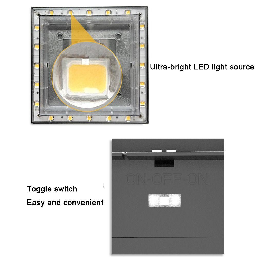 Square Outdoor Decorative Post Cap Light LED Lighting Outdoor Garden Lamp  Garden Decoration