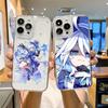 Game Genshin Impact Furina Phone Case FUNDA For iPhone 12 11 13 14 15 16 17MINI Max Pro Plus Clear Back Cover Shockproof Soft