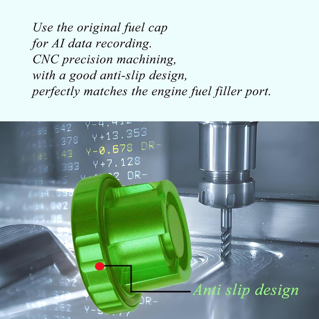 Ram Diesel Fuel Cap - Aluminum Magnetic, For      2024 2025 Dodge Ram 1500 2500 3500 Diesel Fuel Tank Cover-Ram Accessories