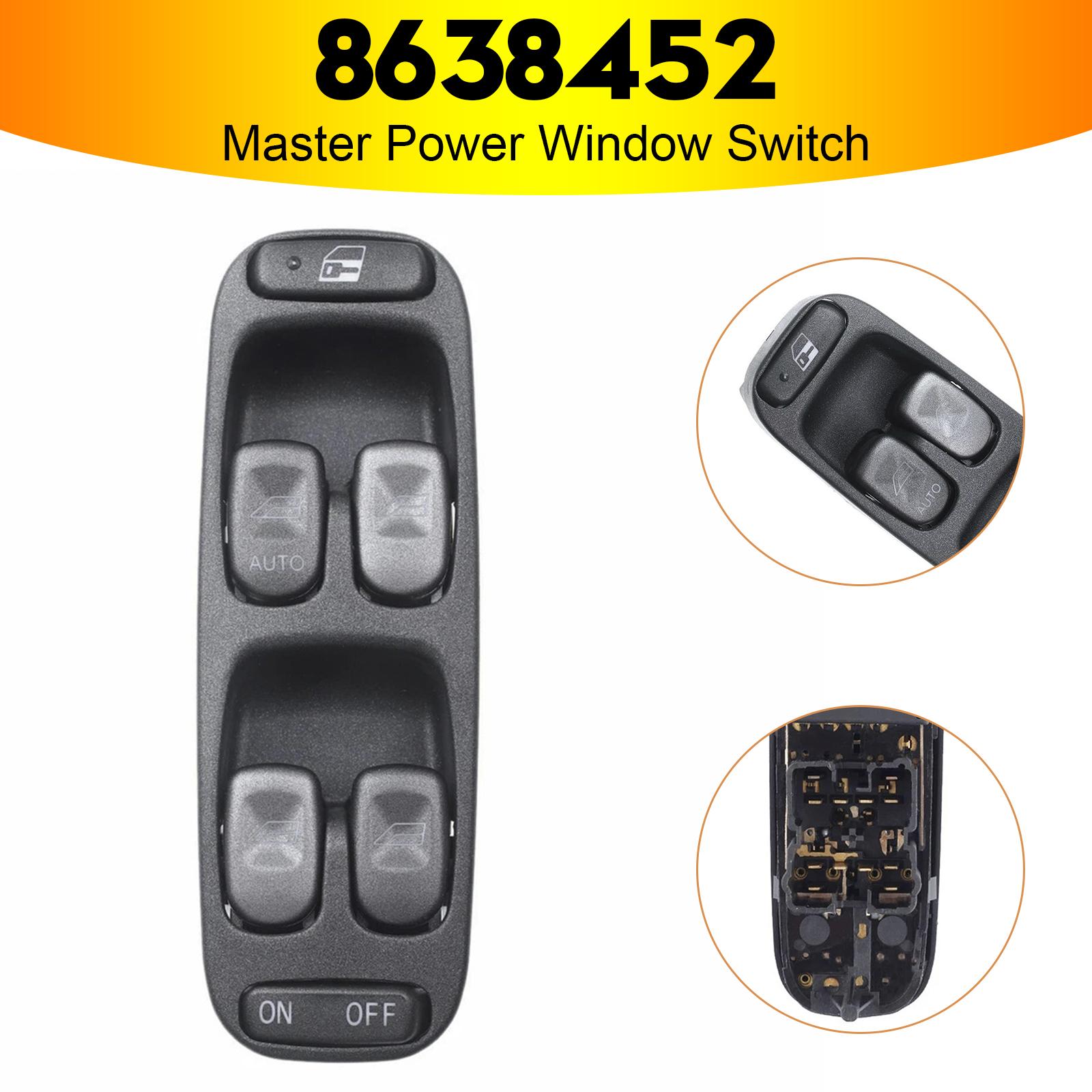 

8638452 Главный переключатель стеклоподъемника для Volvo S70 V70 XC70 1998-2000