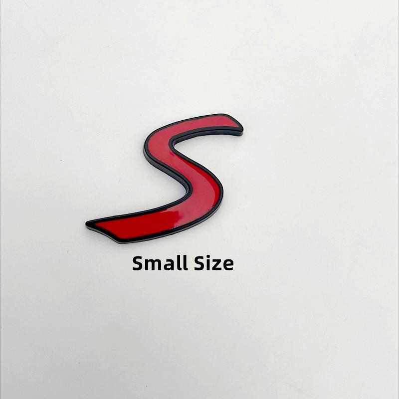 

3D Metal SD D Logo Badge Emblem Car Rear Trunk Sticker Decals For Mini Cooper S D SD Clubman Countryman F54 F55 F56 F60 R55 R60