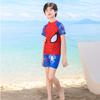 Boys' Quick-Dry Comfortable Two-Piece Swimsuit Set for Swimming