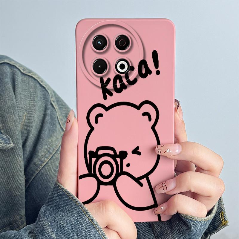 For Tecno Spark 30 Pro KL7 Phone Case 30Pro 4G Silicone Sweet Painted Shell Cartoon Funda Lovely Printed Protective Cover Casing