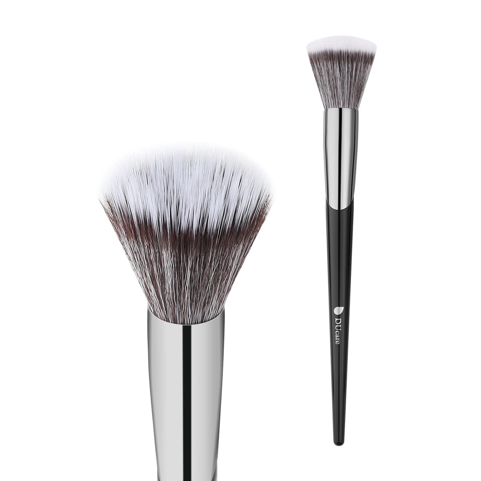 DUcare Cheek Brush Stipling Brush 188 Brush Powder Foundation Brush for Thin and Even Application Soft Duo Fiber Face Brush