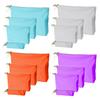 Water Resistant Travel Toiletries Bag Light Weight Nylon Outdoor Storage Pouches For Hiking Camping Travel Essential