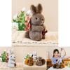 Plush Bunny Toy Collectors Edition With Polyester Material For Kids Gift Decor