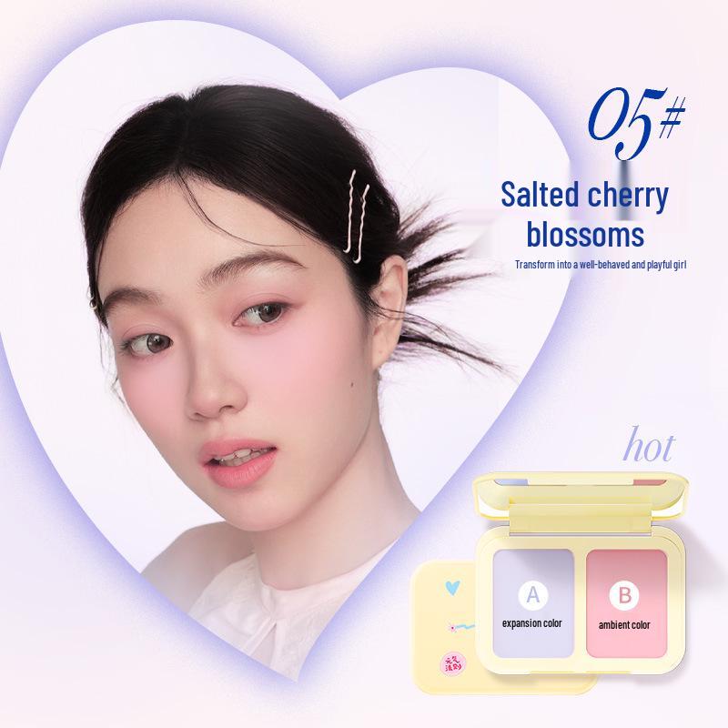 Vitality Code Blush & Highlight Cream: Duo-Color for Contouring, Brightening, and Glossy Lips